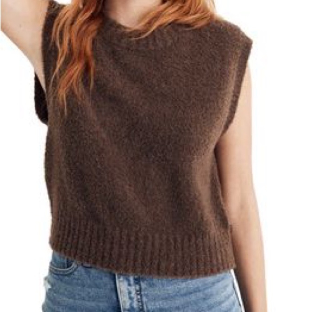 Madewell Boucle Sweater Vest